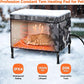 Heated Outdoor Cat House with 6-Layer Insulation – Medium & XL
