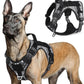 No Pull Tactical Dog Harness Molle Vest Adjustable Medium Large Dogs