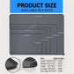 Silicone Dog & Cat Feeding Mat with Raised Edge, Waterproof & Non-Slip