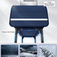 Heated Outdoor Cat House with Thermostatic Pad, 5-Layer Insulation & Skylight (Large, Dark Blue)