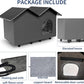 Elevated Heated Cat House for Indoor & Outdoor Cats