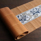 Japanese Bamboo Table Runner Handmade Tea Placemat