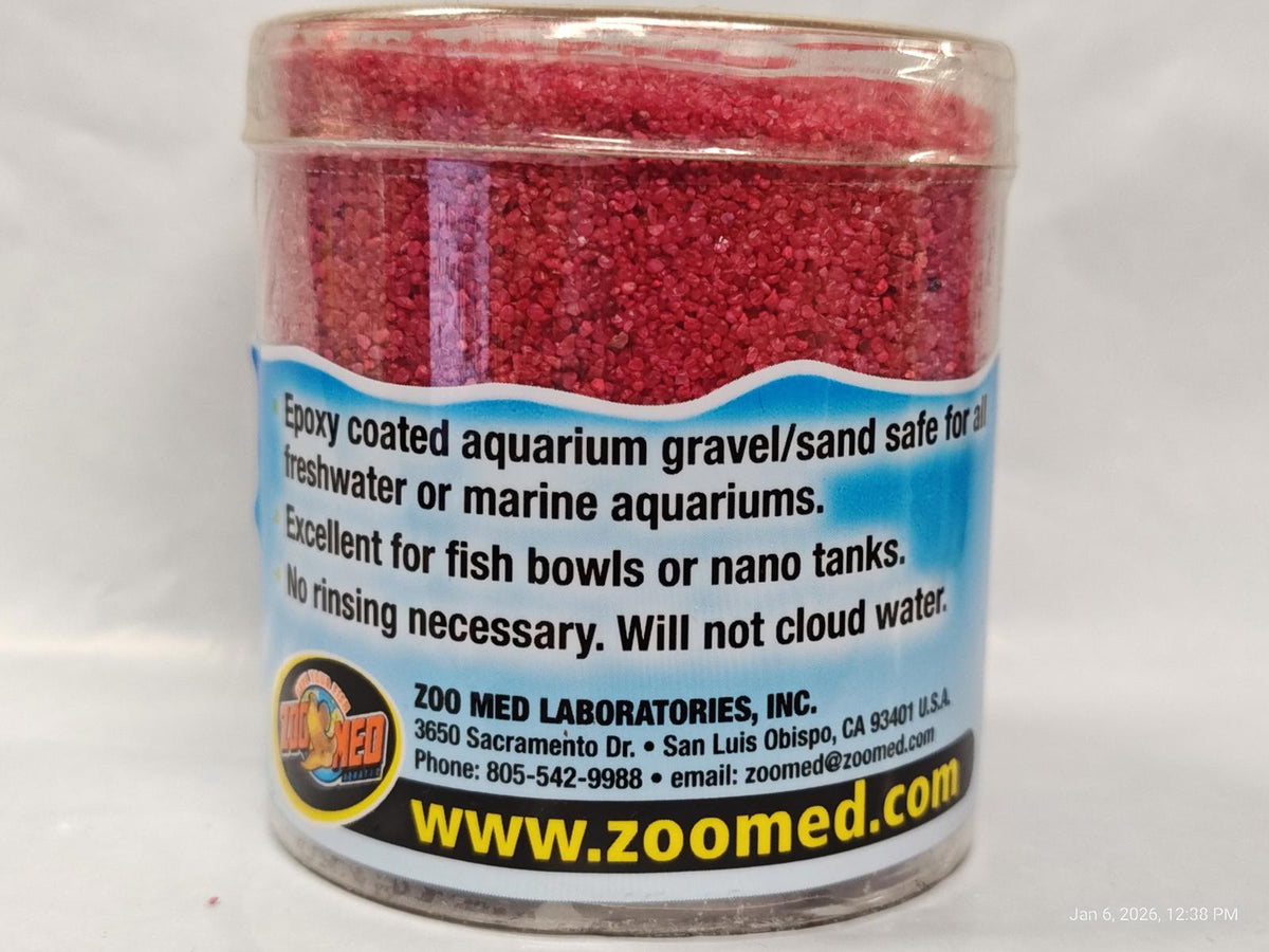 Red Sand 8 ounce Aquarium Substrate  Accents Fish Tanks