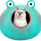 Merino Wool Cat Cave – Handmade Hideaway, 20 Styles