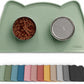 Silicone Pet Feeding Mat – Waterproof Non-Slip Bowl Mat, 36 Options