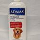 Adams Medicated Shampoo & Conditioner for Dogs 12 oz Sulfa/Coal Tar solution