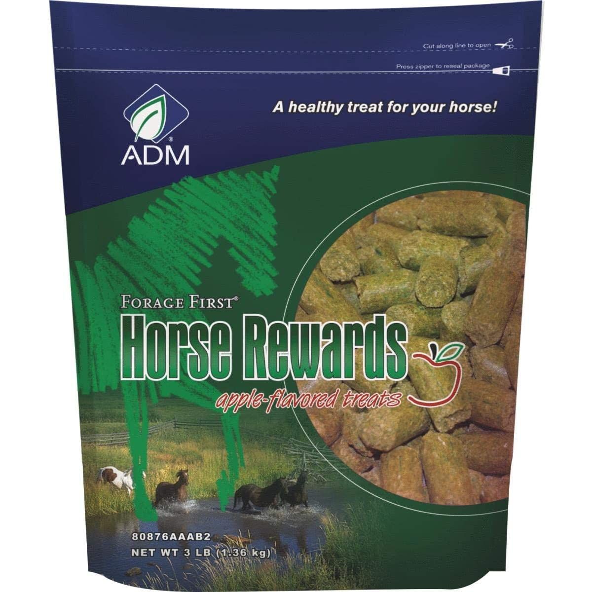 ADM Forage First Horse Rewards Apple Flavored Horse Treat 3lbs.