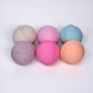 Adorable Kids Bath Bomb Gift Set, 6 Bath Bombs with (ADOPT-A-PUPPY) toys inside