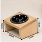 Beech Pet Heightened Bowl Rack Ceramic Neck Protector
