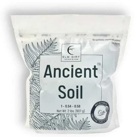 Ancient Soil Organic Living Soil - combines five premium organic ingredients to create the ultimate bio-active growing medium.