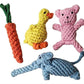 Assorted Eco Dog Toy ( 4 Asstorted toys)