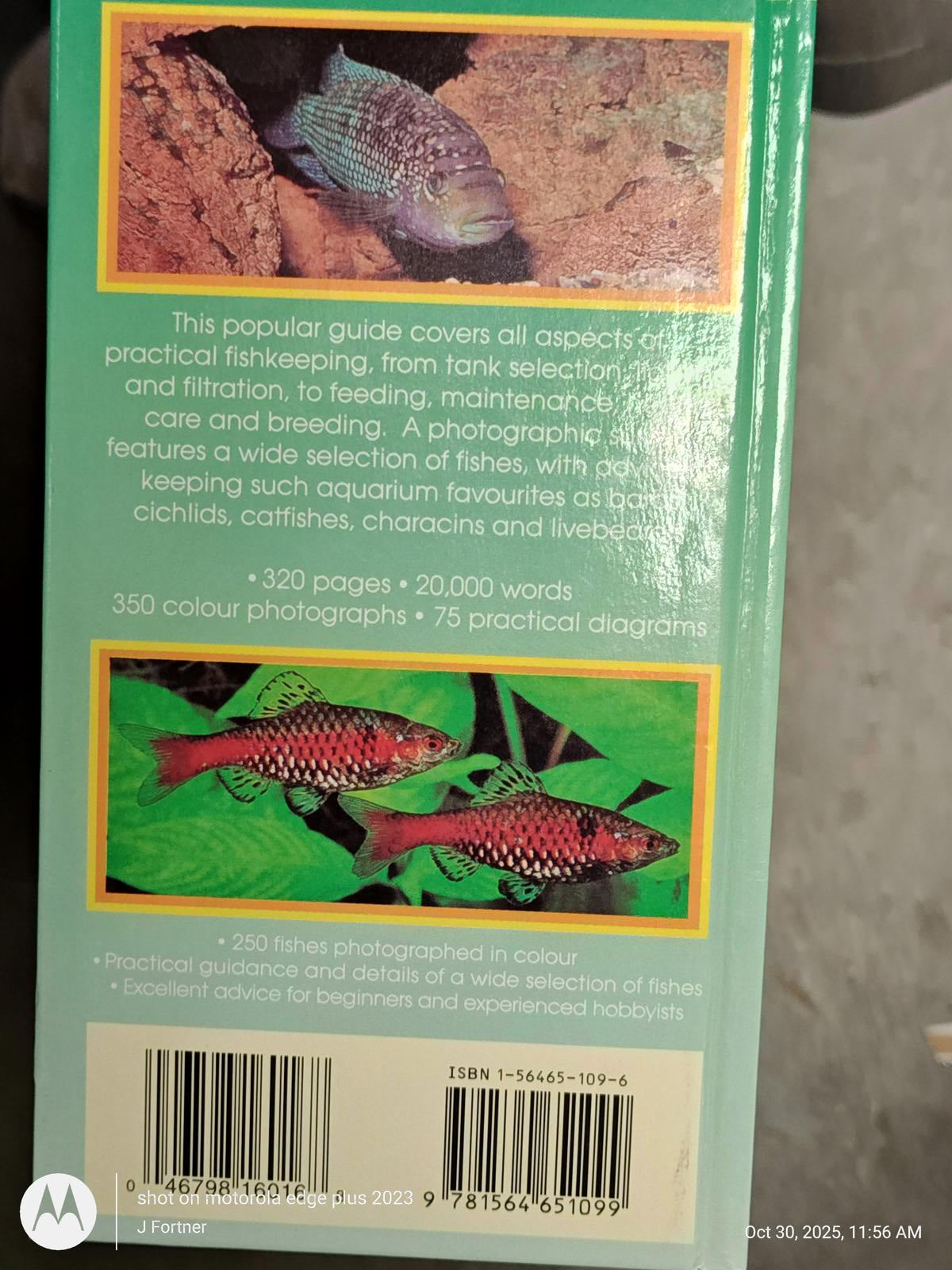 Popular Guide to Tropical Aquarium Fishes Hardcover Dick Mills