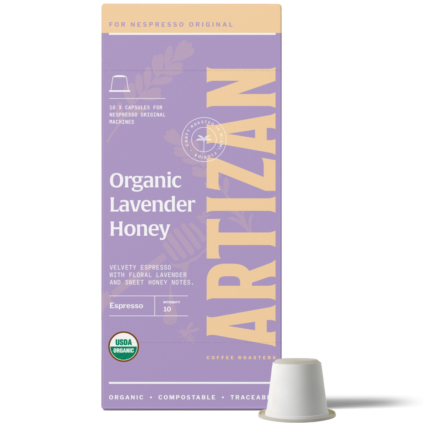 Organic Lavender Honey - Espresso
