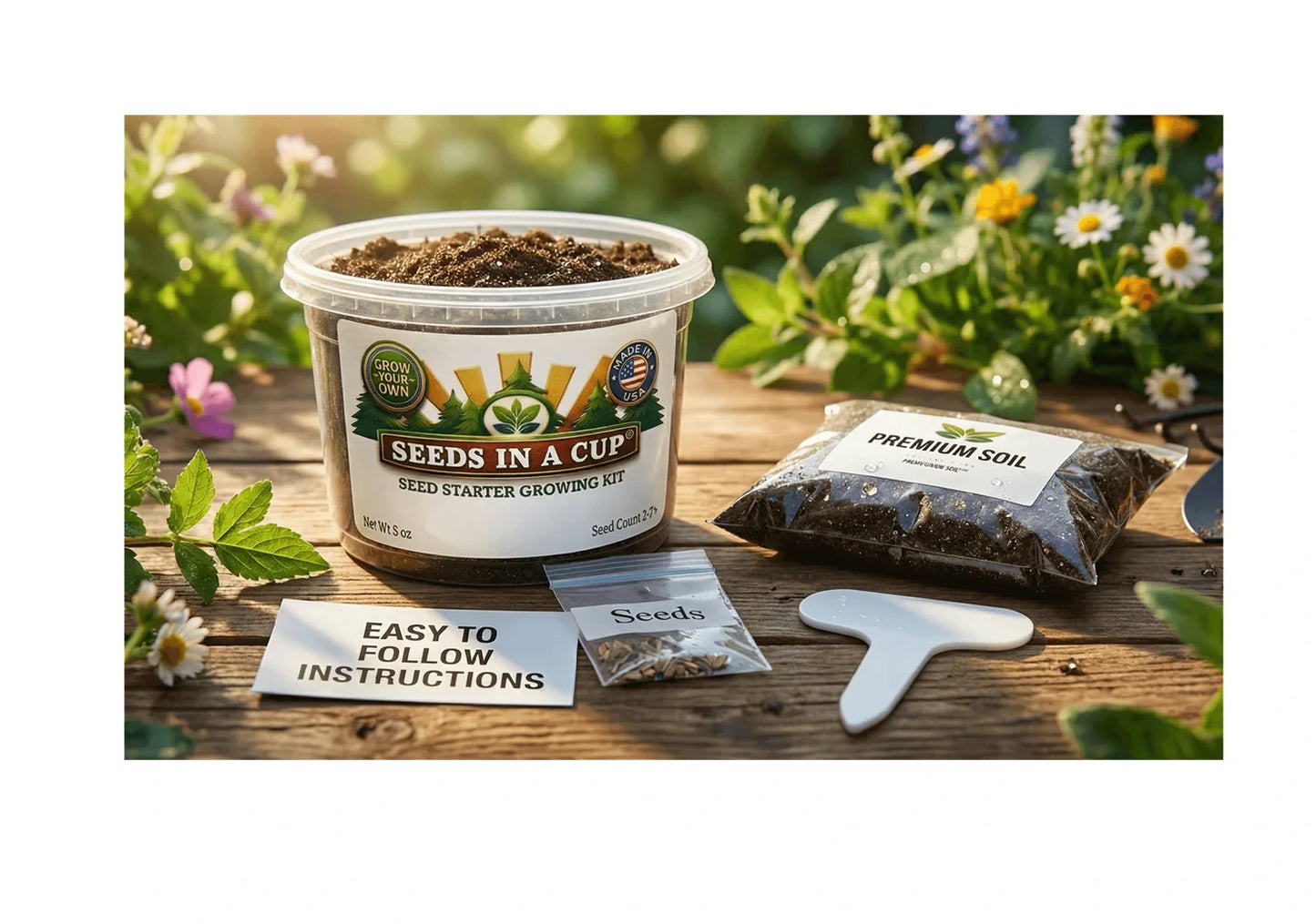 Artichoke Grow Kit | Grow Fresh Artichoke from Seed | Seeds In A Cup®