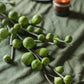 Artificial Fig Fruit Stem 30" Tall Silk Branch