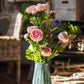 Artificial Flower Buttercup Flower Stem 28" Tall