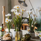Artificial Silk Real Touch Daffodil Flower Bonsai