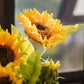 Faux Artificial Flower Silk Sunflower Stem 28" Tall