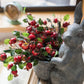 Artificial Fruit Pomegranate Fruit Bouquet 12" Tall