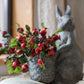 Artificial Fruit Pomegranate Fruit Bouquet 12" Tall