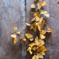 Artificial Ginkgo Stem in Yellow 37" Tall Faux