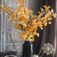 Artificial Ginkgo Stem in Yellow 37" Tall Faux