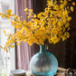 Artificial Ginkgo Stem in Yellow 37" Tall Faux