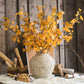 Artificial Ginkgo Stem in Yellow 37" Tall Faux