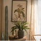 Artificial Faux Plant Big Rock Fern Stem 22" Tall
