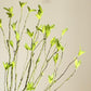Artificial Faux Plant Green Leaf Rattan Stem 37" Tall