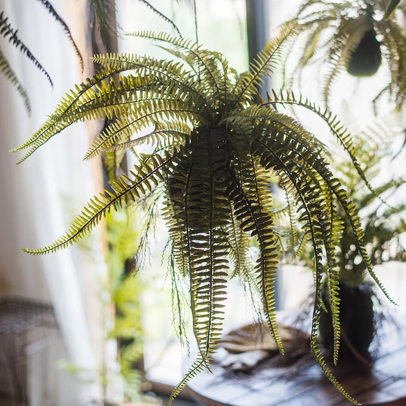 Artificial Plant Hanging Fern Plant Décoration