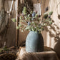 Faux Silk Artificial Thistle Flower Stem 26" Tall