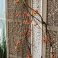 Artificial Vine Orange Faux Berry 39" Long