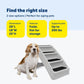 Dog Stairs for Bed Foldable Pet Steps Non Slip Portable 20 25 Inch