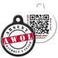 PetHub QR Pet ID Tag – Absent Without a Leash (AWOL)