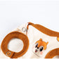 Cute All-Indian Squirrel Dog Sleeveless Clothes, Warm Winter Dog Jumpsuit, Teddy Soft-soled Shirt