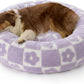 LE SURE Donut Dog Bed – 7 Sizes, 5 Patterns