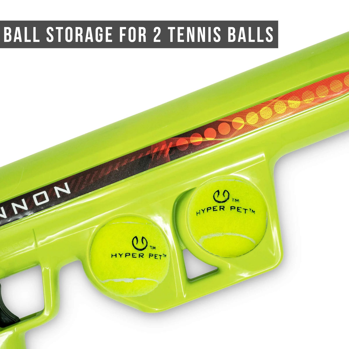 Lanzador de pelotas de tenis para perros K9 Kannon