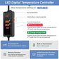 Calentador de acuario hygger de 200W/300W/500W con control de temperatura inteligente