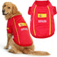 Parisian Pet Breathable Mesh Soccer Jersey for Dogs, XS–5XL
