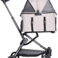 3 in 1 Pet Stroller Dog Cat Travel System Detachable Carrier Foldable 30lb