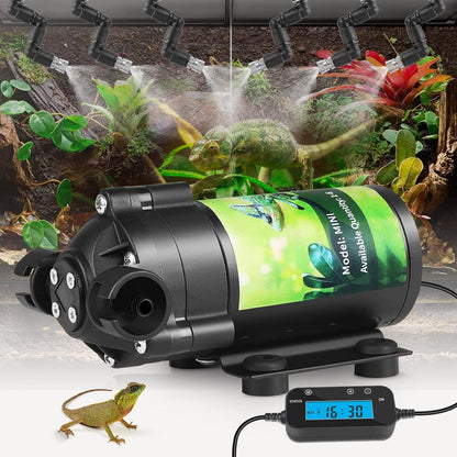 Automatic Reptile Mister with Timer & 6 Nozzles