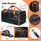 Extra Large Cat Carrier Expandable 2 Cats Travel Carrier with Litter Box