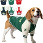 Warm Dog Varsity Jacket Heavyweight Fleece Pet Coat Small-4XL