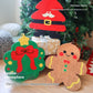 Christmas Sisal Mat Cat Scratch Board No Dandruff Wear-resistant