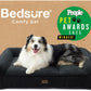 Bedsure Supportmax Orthopedic Dog Bed – Extra-Thick Bolster Sofa