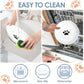 Ceramic Cat Food Bowls Whisker Friendly Cat Bowls With Nonslip Silicone Bottom Cat Food Dishes For Food And Water Cat Food Dishes Wide Shallow Small Cat Plates For Cats Kitten Small Dogs