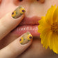 Sunflower Watercolor | Soft & Durable Press-On Nails