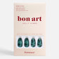 Emerald Amber | Soft & Durable Press-On Nails