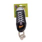 Squeaky Comfort Plush Sneaker Dog Toy – with Treat Compartment, Safe & Durable – Black
